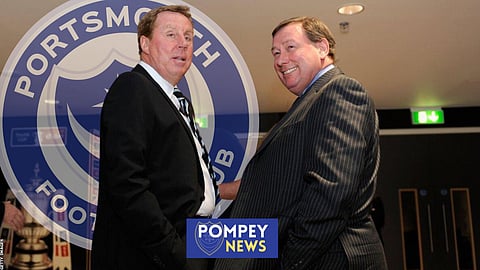 Peter Storrie and Harry Redknapp worked together at Portsmouth during the 2000s [Credit: Getty Images]