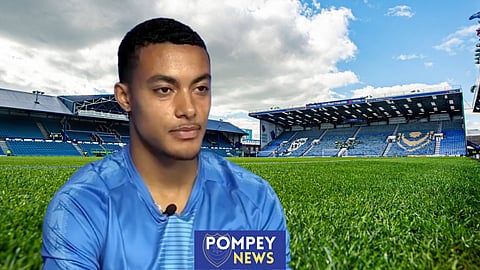 Miguel Azeez spent time on loan at Portsmouth from Arsenal [Credit: Portsmouth FC]