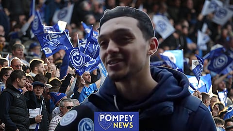 Portsmouth midfielder Andre Dozzell [Credit: Portsmouth FC]