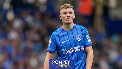 Mark O'Mahony is on loan at Portsmouth from Brighton