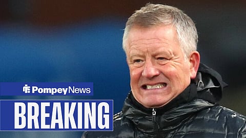Portsmouth's Championship rivals Sheffield United set for shock Chris Wilder exit