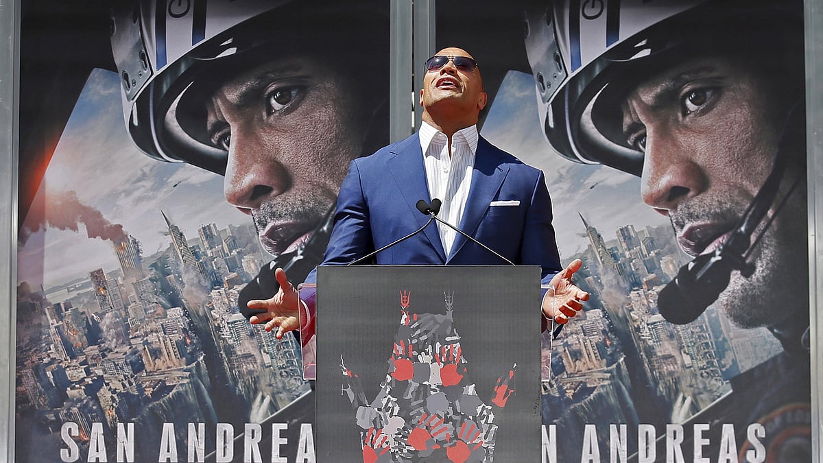 Dwayne Johnson in <i>San Andreas</i>. (Photo: Reuters)