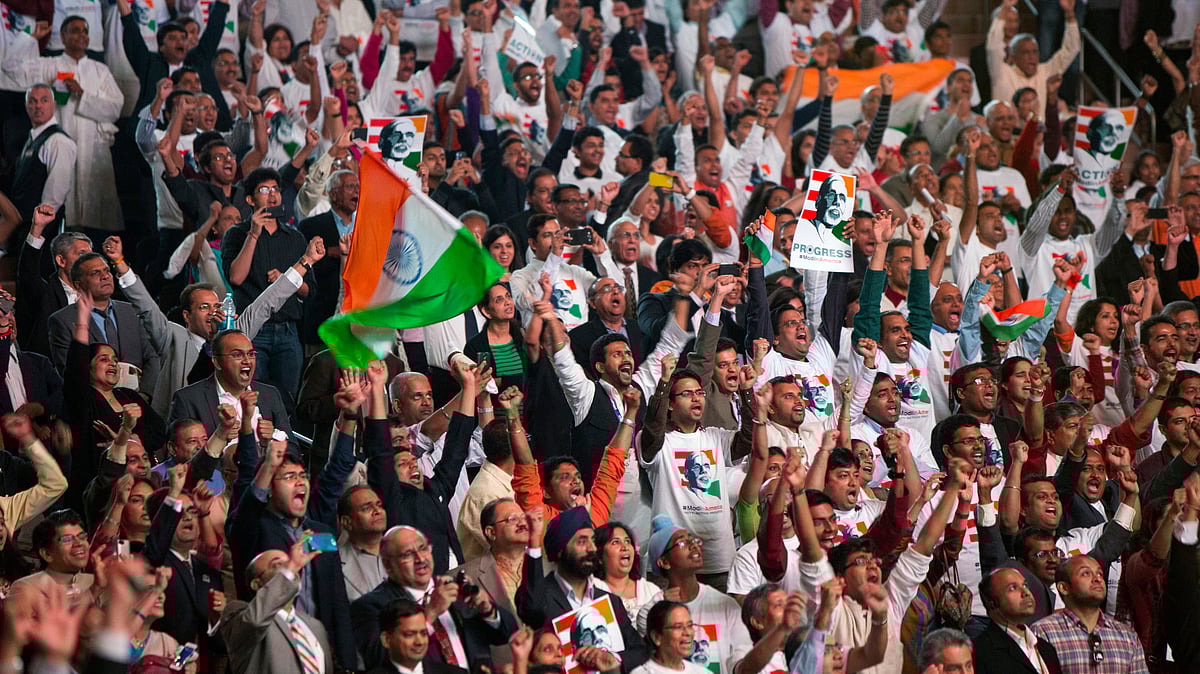 Audience cheers at Prime Minister Narendra Modi’s Madison Square Garden address&nbsp;in New York. (Photo: Reuters)