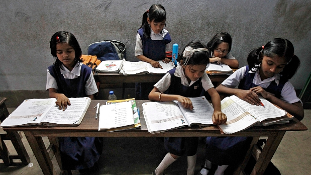 A representational image of students in  primary school.
