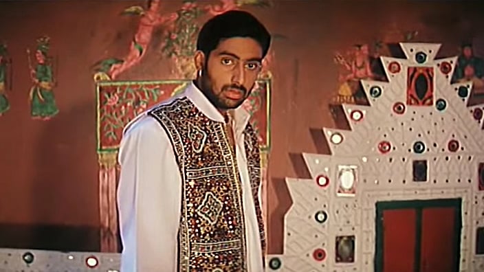 Abhishek Bachchan in his debut film&nbsp;<i>Refugee</i> 