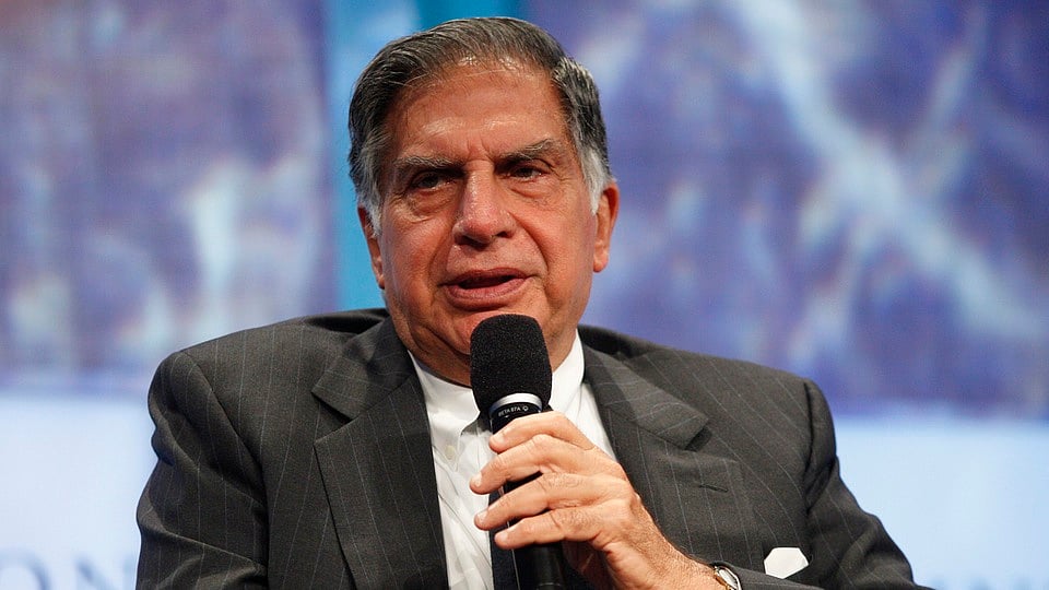 Ratan Tata, Chairman of Tata Sons, participates in a panel discussion titled “Enhancing Access to Modern Technology”, at the Clinton Global Initiative, in New York, September 23, 2010.  (Photo: Reuters)
