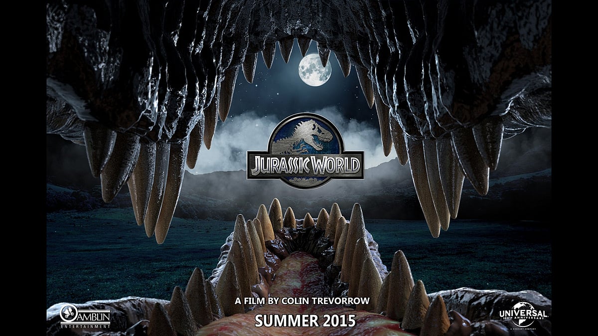 The official poster of<i> Jurassic World</i> releasing on June 12, 2015. (Photo Courtesy: <i><a href="https://instagram.com/jurassicworld/">Jurassic World</a></i>)