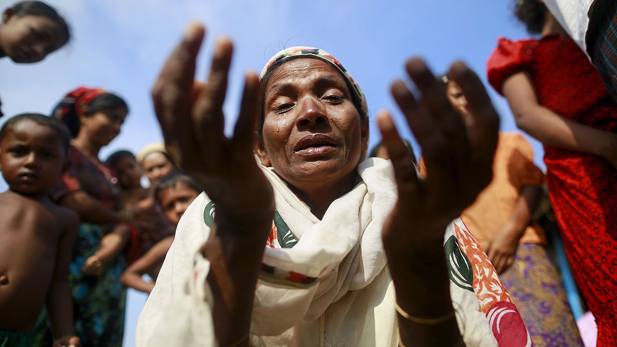 Zarli Hartu’s son Marmot Ismai was kidnapped  at a refugee camp outside Sittwe. (Photo: Reuters)