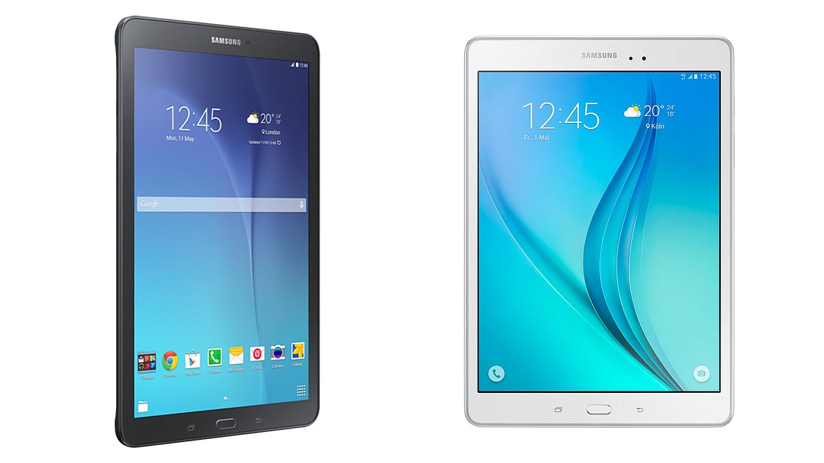Samsung Galaxy Tab E (Left) and Samsung Galaxy Tab A. (Photo: Samsung)