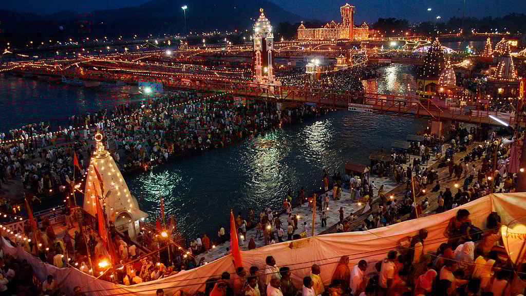  Kumbh Mela at Haridwar. (Photo: Reuters)