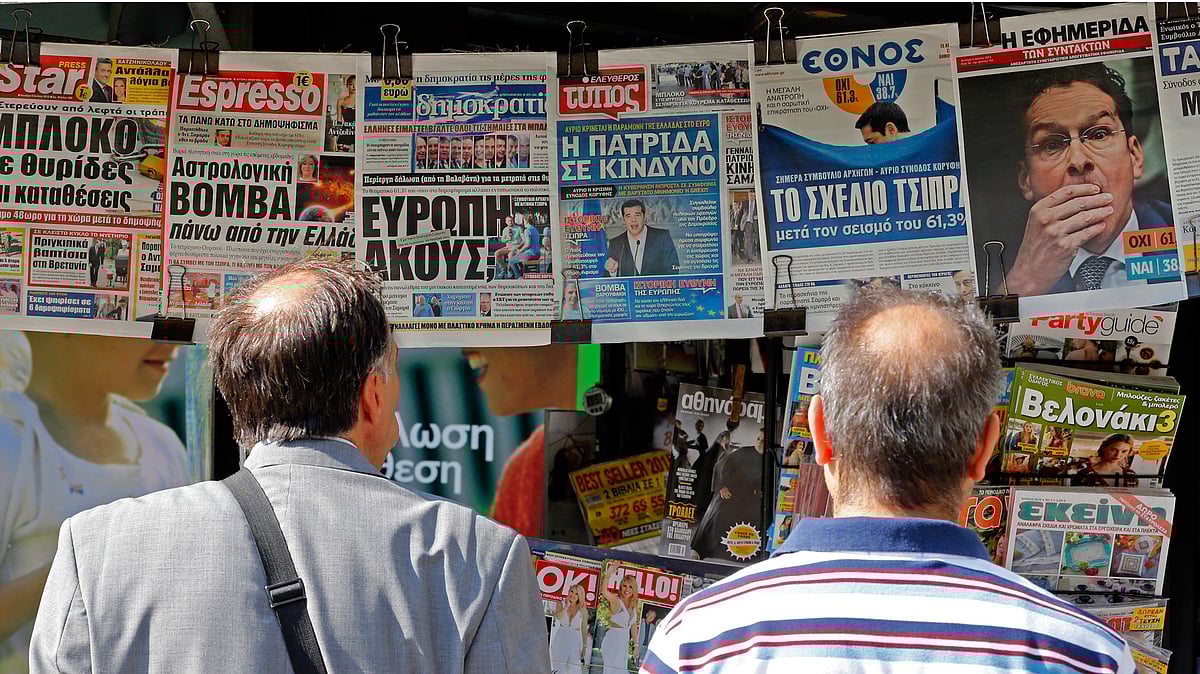 Greece’s ‘No’ for any further austerity measure can lead to the country’s exit from the Euro&nbsp;zone (Courtesy: Reuters)