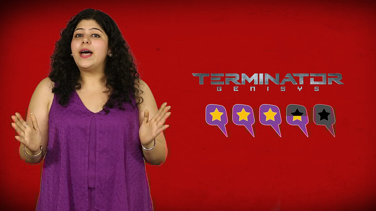Stutee Ghos (inset) gives Terminator Genisys 