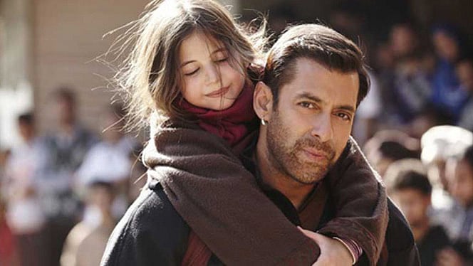 Salman Khan and Harshaali in <i>Bajrangi Bhaijaan</i>