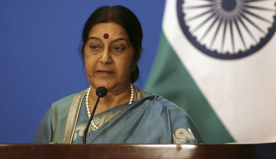 External Affairs Minister Sushma Swaraj. (Photo: Reuters)