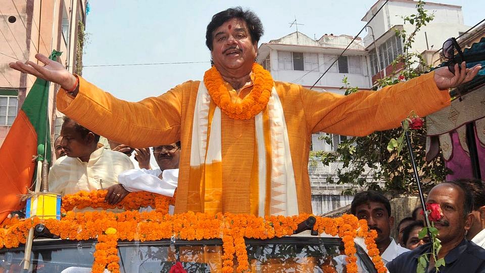 Actor turned politician, BJP leader Shatrughan Sinha. (Photo: Reuters)