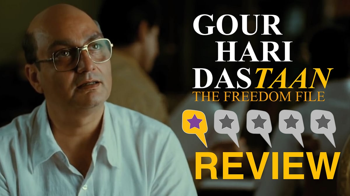 Vinay Pathak stars as ‘Gour Hari Das’ in the movie based on a real life freedom fighter by the same name.