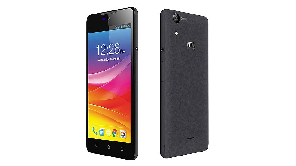 Micromax Canvas Selfie 2. (Photo: Micromax)