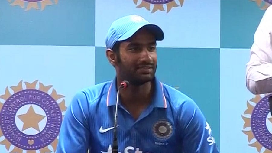 Gurkeerat Singh Mann has been picked for the first three ODIs vs South Africa. (Photo: ANI video grab)
