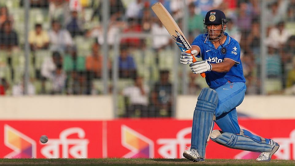 MS Dhoni played a T20 charity match to raise funds for his charitable foundation. (Photo: AP)