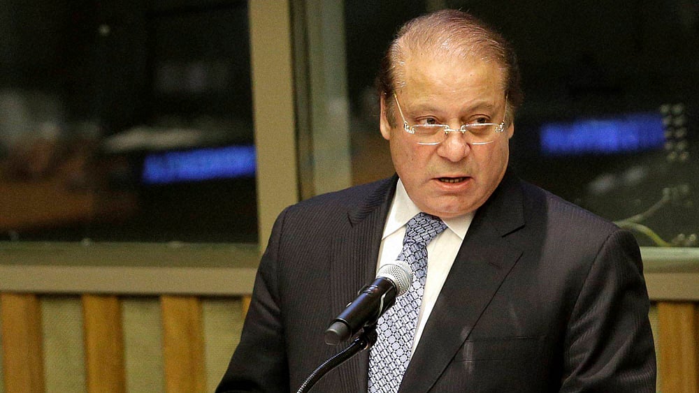 File image of Pakistan’s ousted Prime Minister Nawaz Sharif.