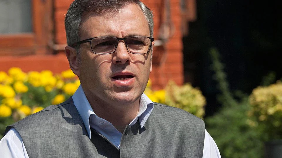 File image of Omar Abdullah.&nbsp;