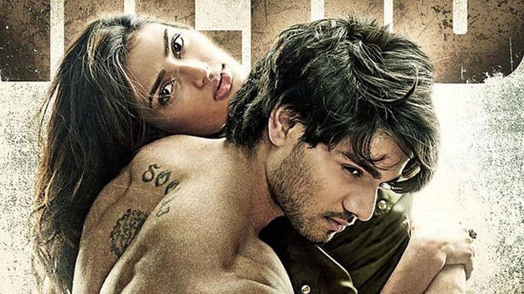 Sooraj Pancholi and Athiya Shetty strike a pose for <i>Hero</i>