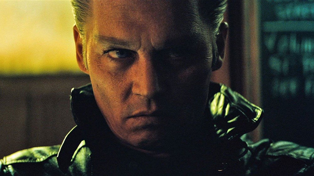 Johnny Depp plays Boston gangster&nbsp;James “Whitey” Bulger. (Photo: <a href="https://www.facebook.com/BlackMassMovie/photos/a.783311545109290.1073741828.723081894465589/845428018897642/?type=1&amp;theater">Facebook</a>)