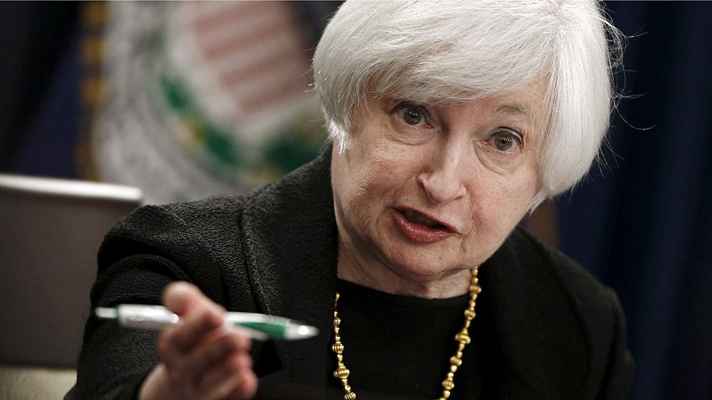 Fed Chair Janet Yellen addresses a&nbsp;press conference post the FOMC decision. (Photo: Reuters)