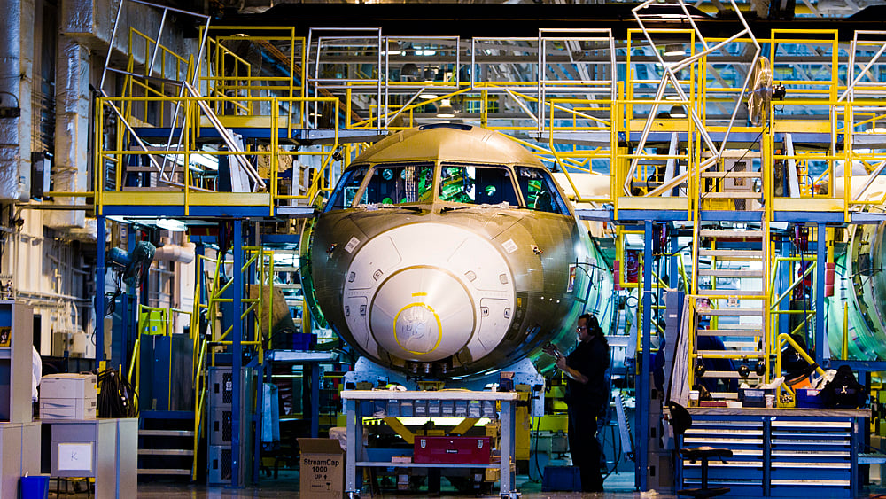 File picture of Bombardier&nbsp;Global 5000 Jet. (Photo: Reuters)