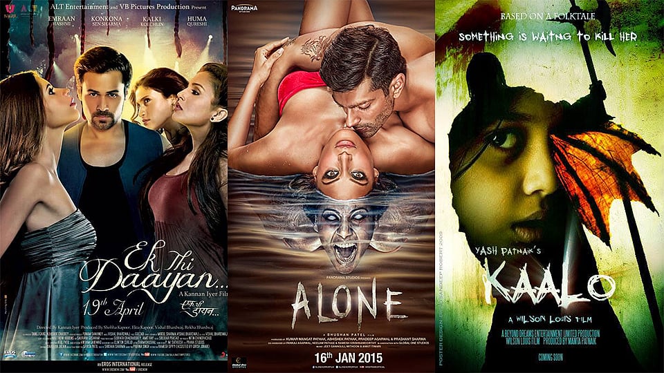 The horror, the horror (Photo: Facebook/<a href="https://www.facebook.com/OfficialEkThiDaayan/photos_stream">Ek Thi Daayan</a>/<a href="https://www.facebook.com/AloneHorrorFilm/photos_stream">Alone</a>/<a href="https://www.facebook.com/Bollywood-Horror-Movies-1502296300008942/photos_stream">BollywoodHorrorMovies</a>)