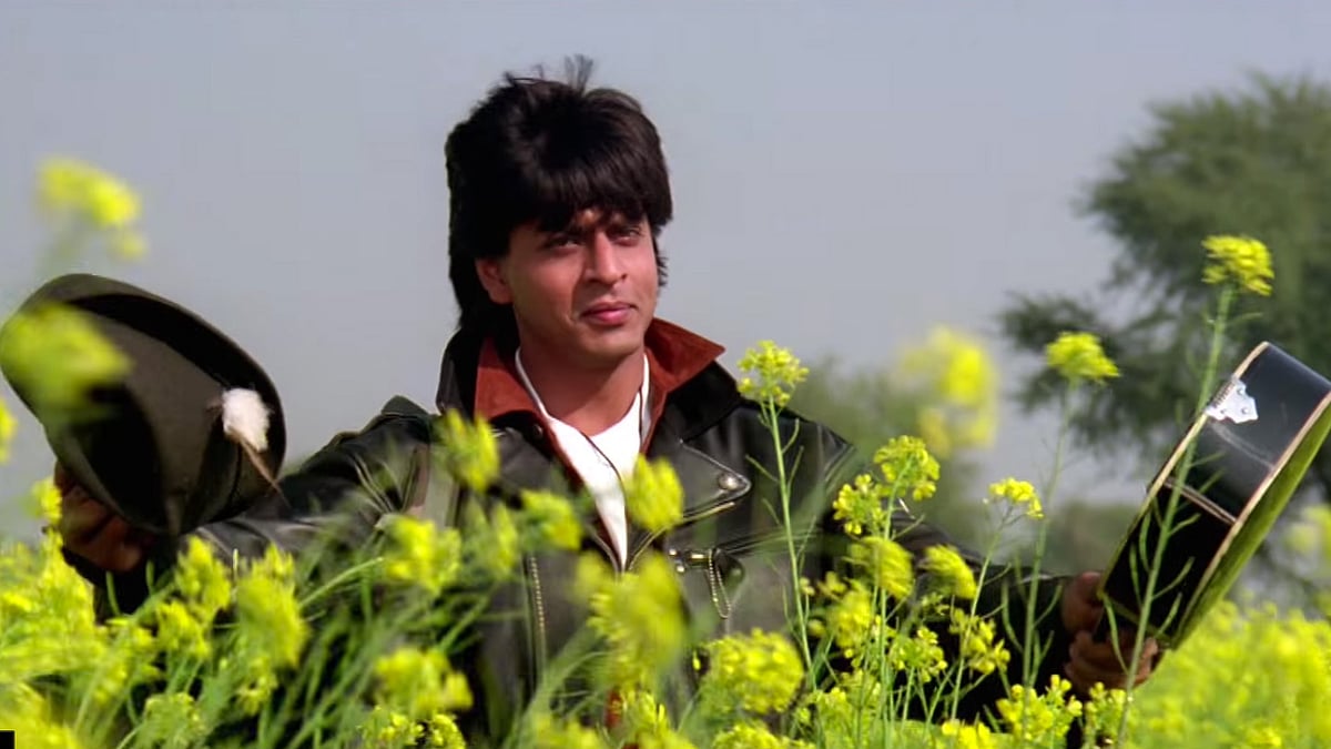 Shah Rukh Khan in a scene from the 1995 hit movie Dilwale Dulhania Le Jayenge. (Photo: <a href="https://www.youtube.com/watch?v=IbwjDTOvwG8">Youtube/YRF Movies</a>)