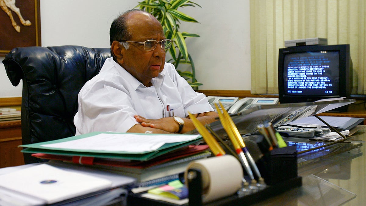 NCP chief Sharad Pawar.&nbsp;