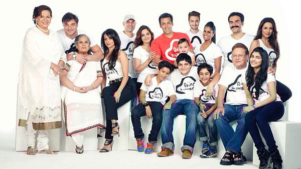 Outspoken and oh-so-anti-establishment, Salim Khan  was a raconteur extraordinaire. (Photo Courtesy: @<a href="https://twitter.com/BeingSalmanKhan/media">BeingSalmanKhan</a>)
