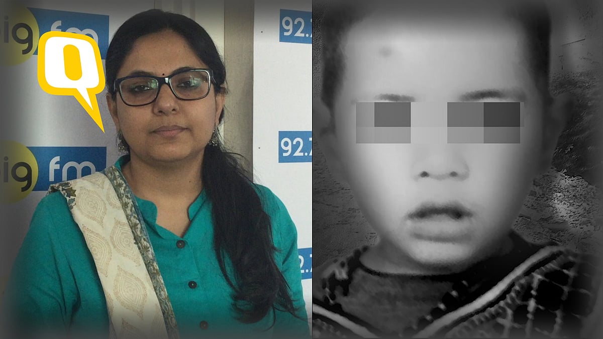 TV anchor and RJ Richa Anirudh (left) appeals for help for Choti Nirbhaya. (Photo: The Quint)
