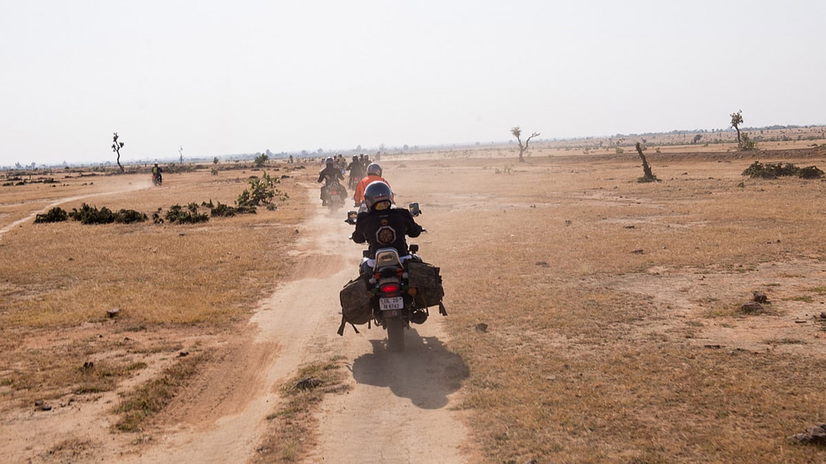 10 bikers embarked on a journey from Delhi to Baran and what they found was life-changing. (Photo Courtesy: World Vision India and DBBR)