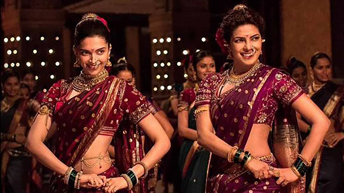 A still from the ‘Pinga’ song of Bajirao Mastani.