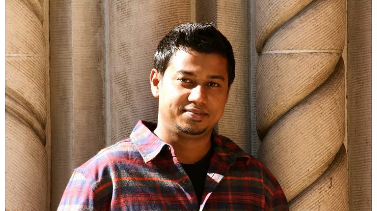 Ramesh Kumar Kannan, a Los Angeles-based music composer hailing from Salem district in Tamil Nadu. (Photo Courtesy: The News Minute)