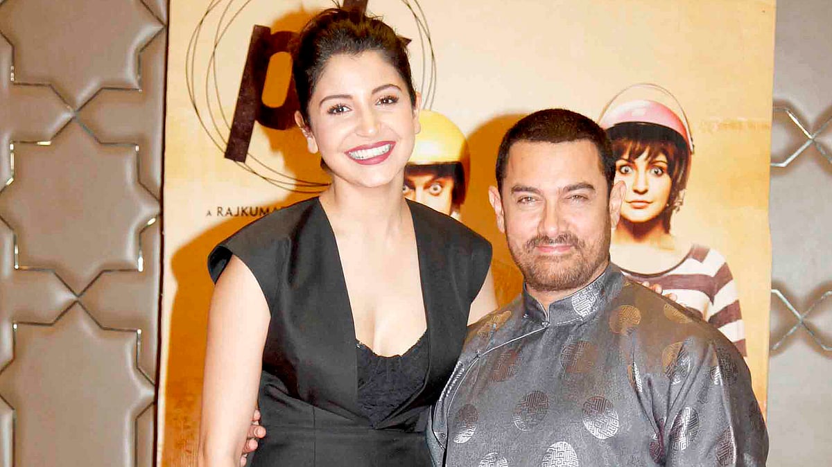 Meet the hottest vegetarians: Anushka Sharma and Aamir Khan (Photo: Yogen Shah)