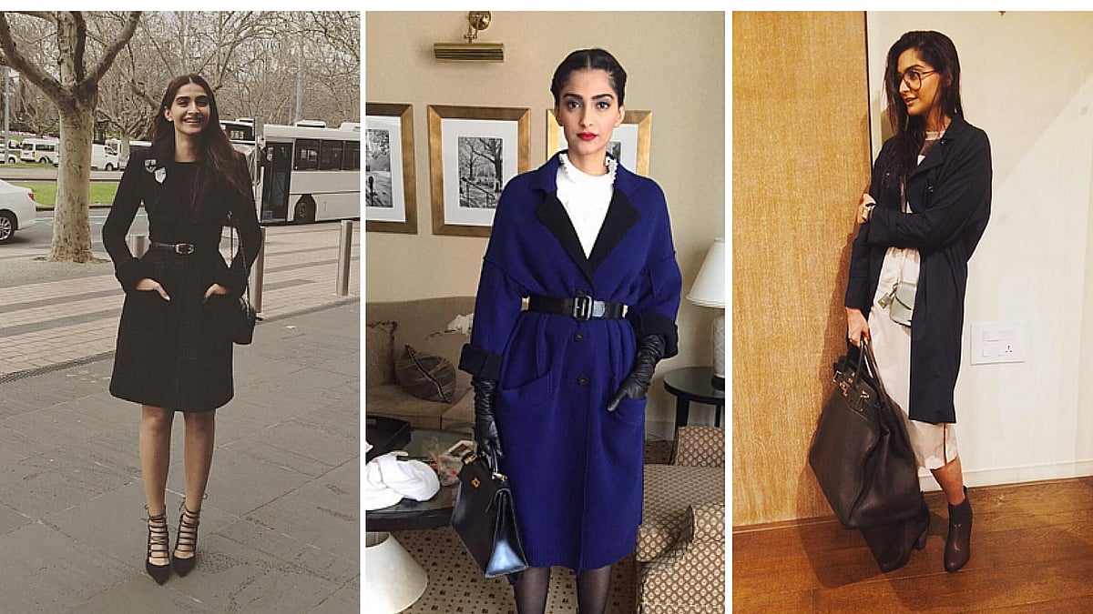 Sonam Kapoor has channelled winter work wear just right! (Photo Courtesy: <a href="https://www.instagram.com/sonamkapoor/">Instagram/Sonam Kapoor</a>)