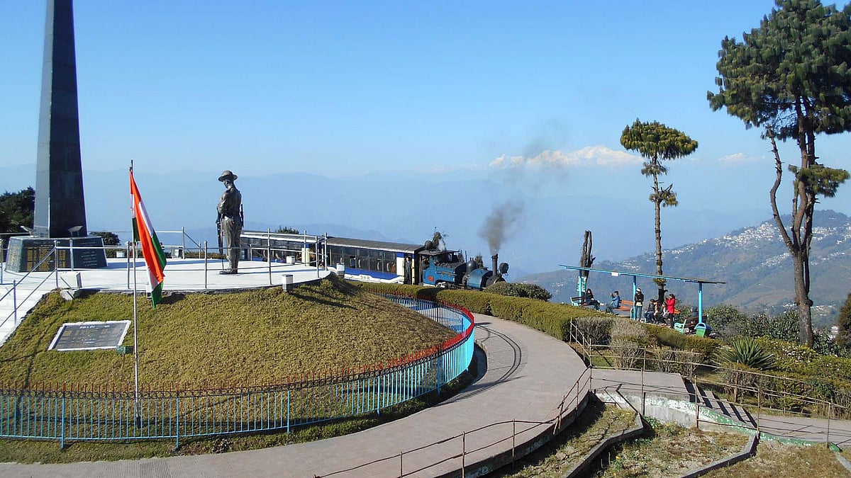 Toy train at Batasia Loop (Photo: Sudipta Chanda)