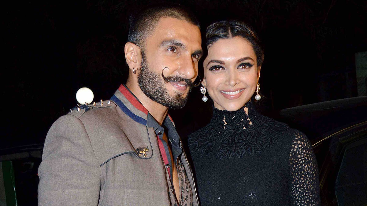 Ranveer Singh and Deepika Padukone