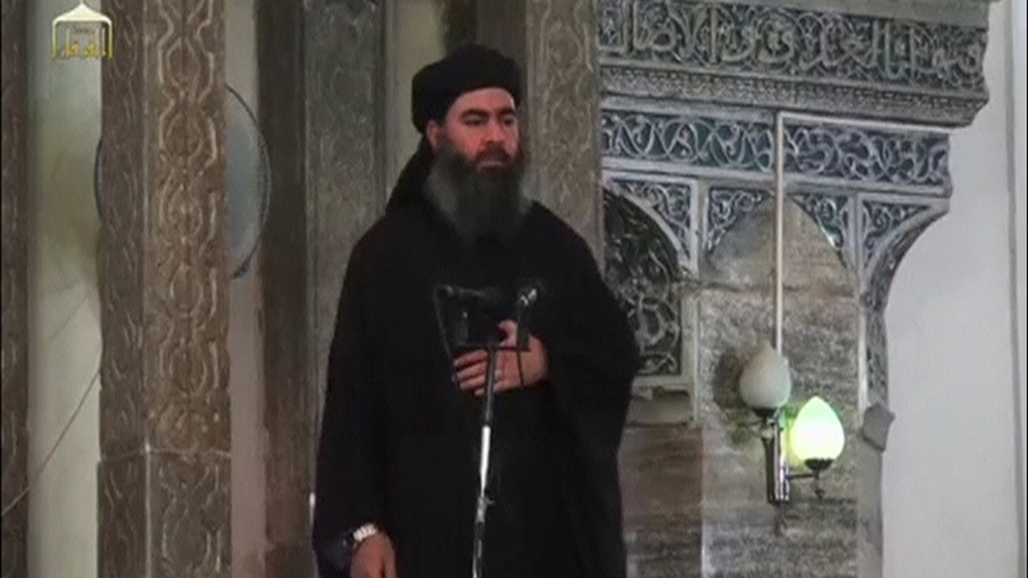 Amidst speculation of his death, ISIS leader, Abu Bakr al-Baghdadi, in a new video challenges America and allies to fight on the ground. (Photo: Reuters)