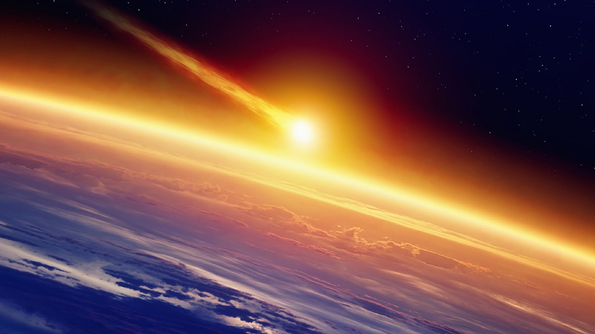  NASA all sky meteor cameras in the Southeast caught a meteor at an altitude of 50 miles above the town of Georgia. (Photo: Quint)