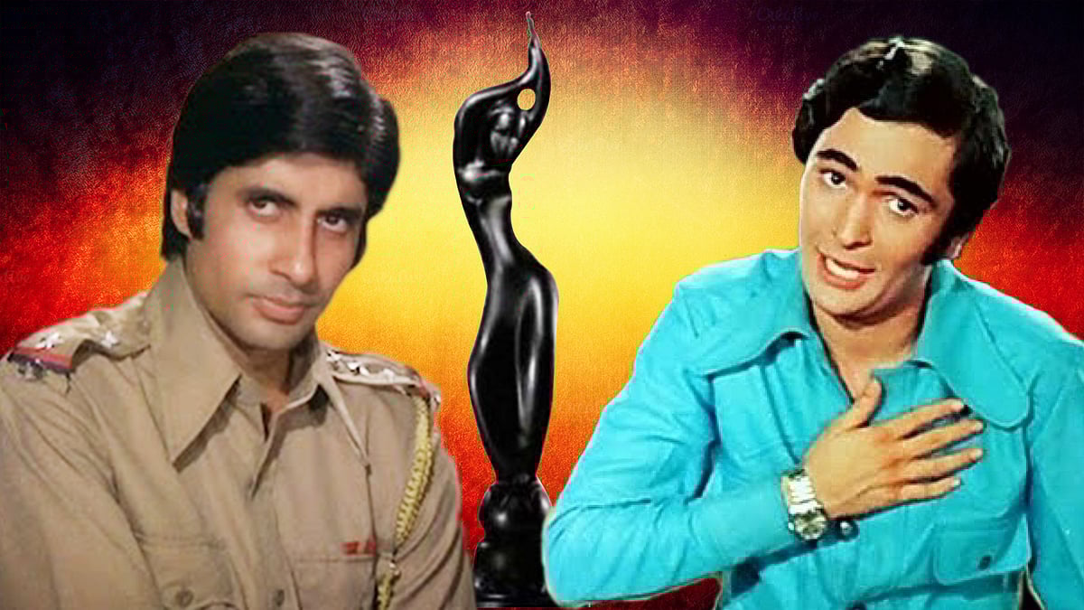 Could the fear – of the Angry Young Man overtaking the yuppie teenaged boy – have caused the buying of a Filmfare award? (Photo: The Quint)