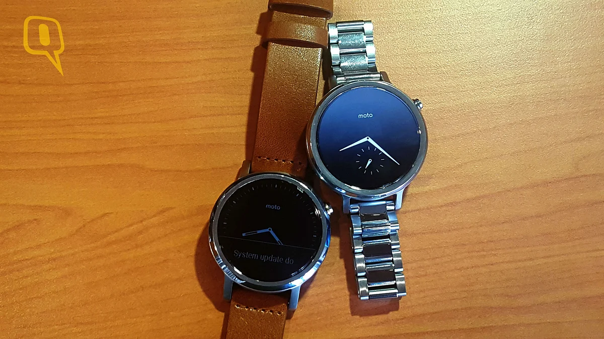 Motorola Moto 360 Smartwatch. (Photo: <b>The Quint</b>)