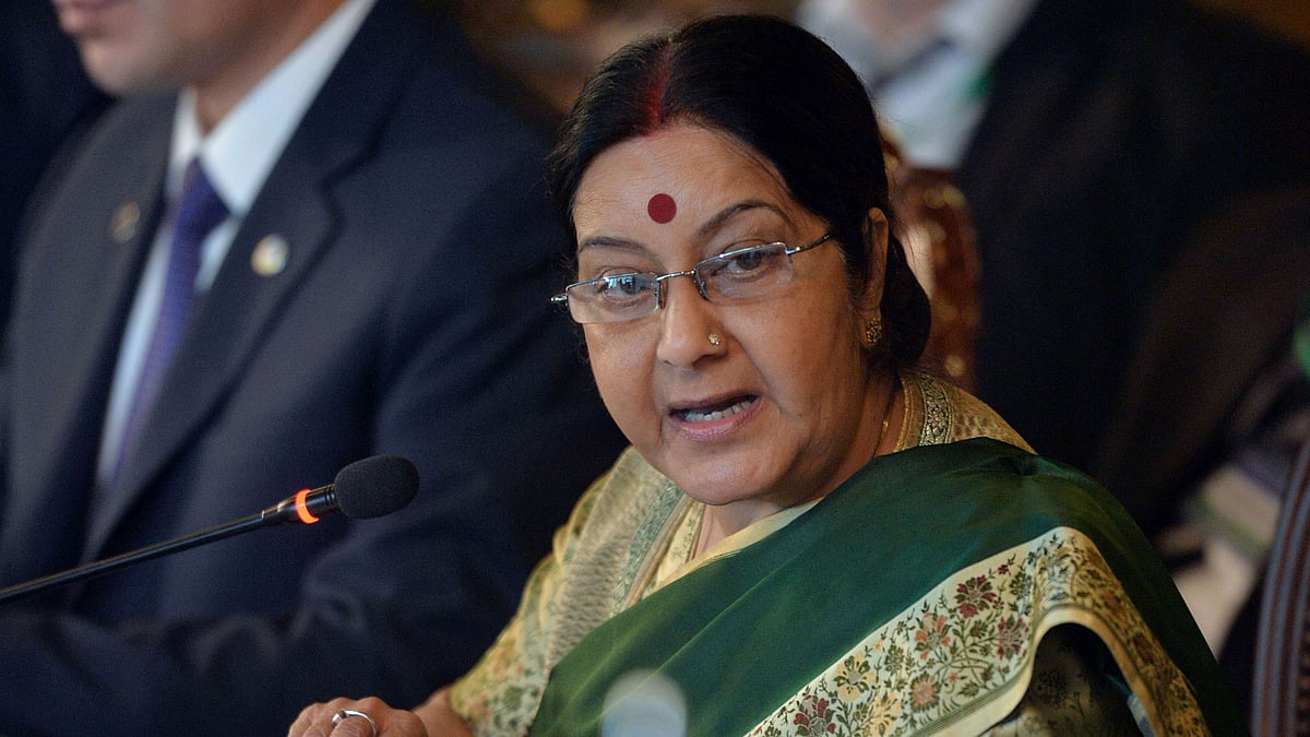 External Affairs Minister Sushma Swaraj.