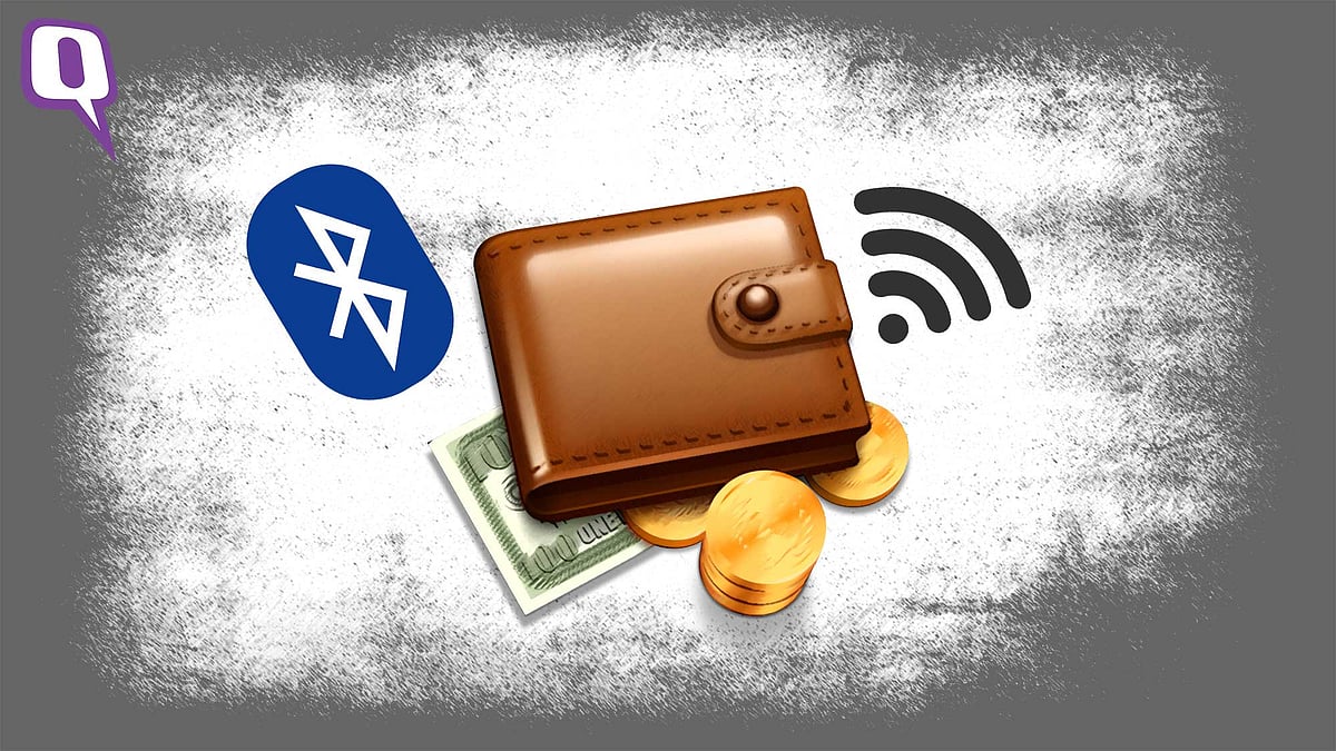 The SmartWallit chip is a revolutionary device that prevents people from leaving their wallet behind or losing it. (Photo: <b>The Quint</b>)