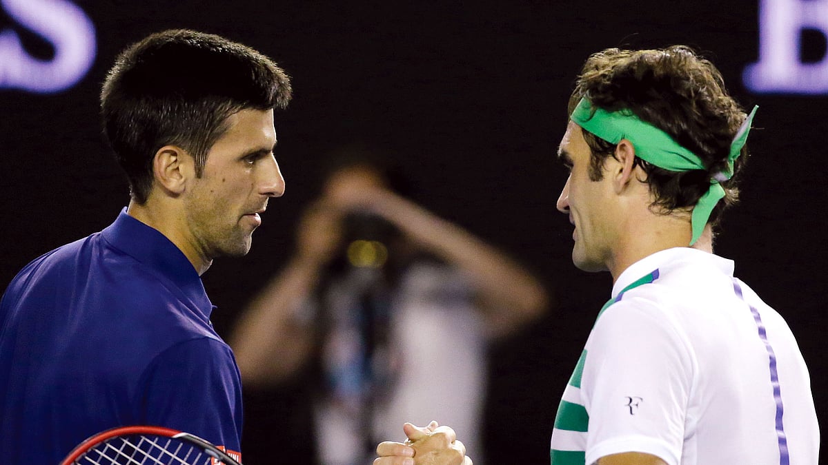 Novak Djokovic beat Roger Federer in the semi-final of the Australian Open. (Photo: AP)