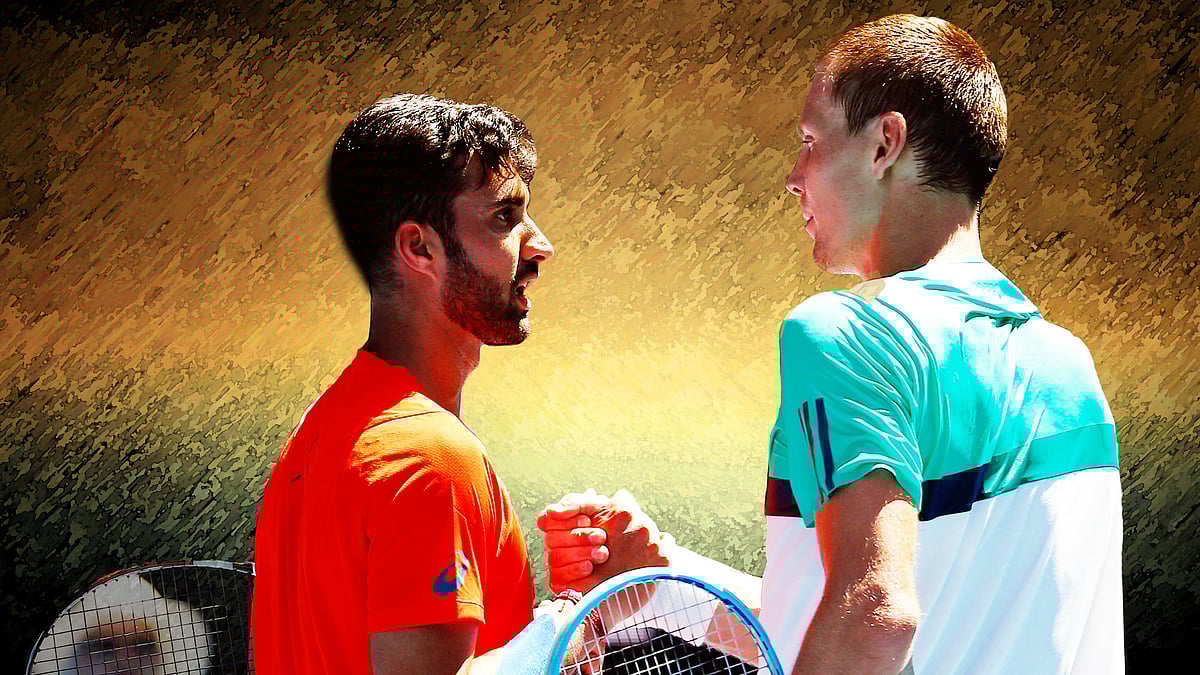 Yuki Bhambri lost his first round match at the Australian Open to Tomas Berdych in straight sets. (Photo: Reuters)