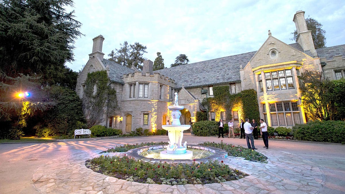 The Playboy mansion. (Photo: Reuters)